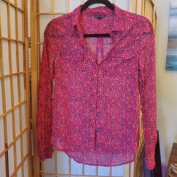 XS American eagle blouse - Picture 1 of 3